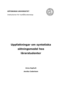 Konsumtion - GUPEA - Göteborgs universitet