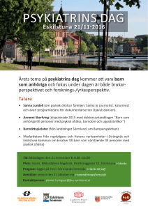 161121_Inbjudan_Psykiatrins dag 2016_2.indd