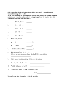Matematik gruv