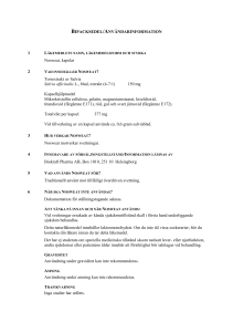 Nosweat Bipacksedel