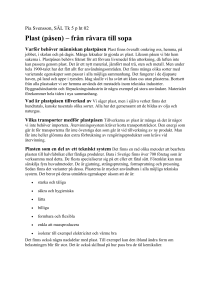 Projekt – Tekniskt arbetsplatsbesök i undervisningen