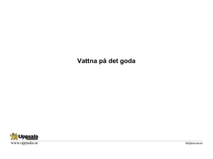 Att vattna det goda