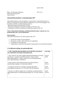 Läkemedelskommitténs verksamhetsplan 2017 1