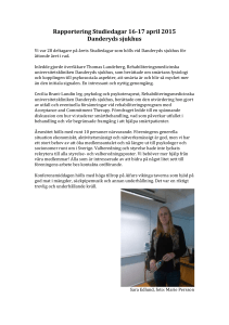 Rapportering från 2015