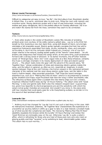 recensioner feb 09 lay by