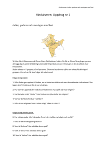 Hinduismen: Uppdrag nr 1