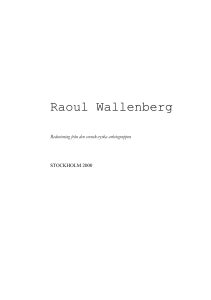 Raoul Wallenberg