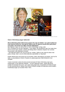 Glenn Strömberg lagar italienskt