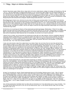 11. Tillägg - Något om bibliska talsymboler