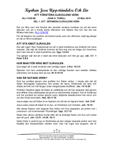 att definiera djävulens verk