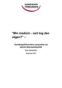 Min medicin - vart tog den vägen?