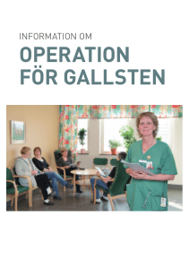 operation för gallsten