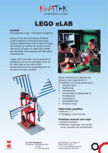 LEGO eLab åk 4-7