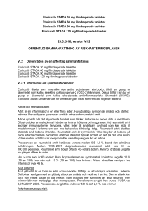 23.5.2016, version V1.2 OFFENTLIG SAMMANFATTNING