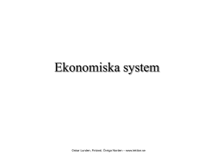 Ekonomiska system