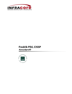Fredrik Pihl, CISSP