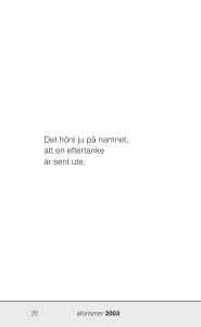 kort o koncist