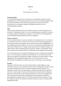 Mötesplats Sunnadal” sker ur ett arbetspsykologiskt perspektiv.
