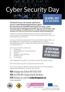 26 april 2017 - Blue Science Park