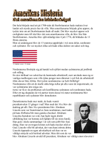 Amerikas historia
