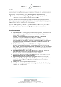 ANVISNINGAR FÖR ANSÖKAN OM UNDANTAG OCH
