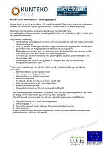 Kunteko 2020/ Internutbildare – skolningsprogram Känner du att du