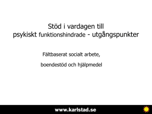Översiktsbild - Socialpsykiatriskt Forum