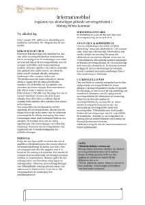 Informationsblad - Malung