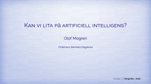Kan vi lita på artificiell intelligens?