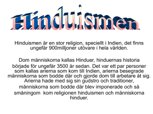 Hinduismen - WordPress.com