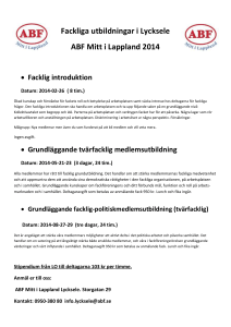 Datum: 2014-08-27-29 (tre dagar, 24 tim.) - LO