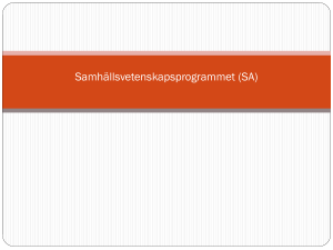 Utgångspunkter