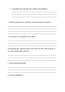 geografi frågor