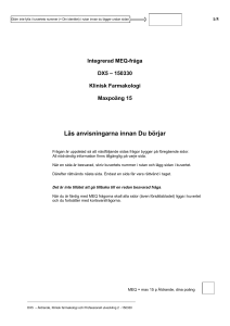 Läs anvisningarna innan Du börjar