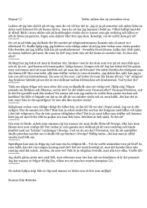 Religion Brev om hinduismen
