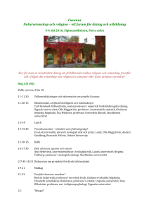 ett forum för dialog och utbildning