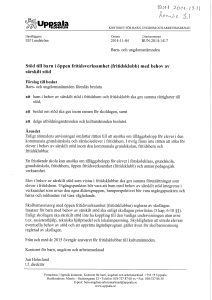 med behov av särskilt stöd