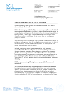Sveriges geologiska undersökning