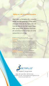 113-1813 BetaPlus_vården_SE.indd
