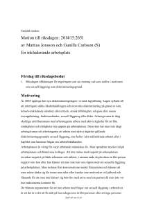 En inkluderande arbetsplats