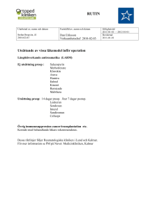 Utarbetad av, namn och datum Stefan Broqvist, öl 2010-02