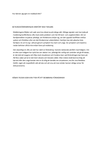 Hur känner jag igen en mobbad elev
