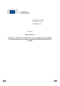 1.1. Artikel 78.3 i fördraget och övriga system för tillfällig