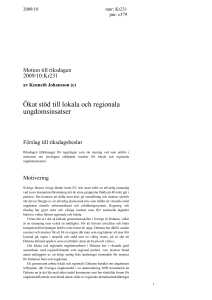 Motivering - Riksdagens öppna data