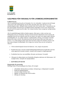Hjälpreda för faroanalys