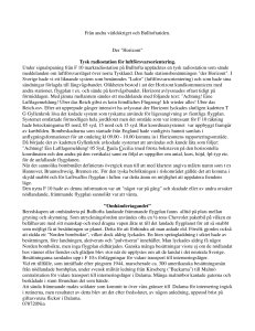 Från andra världskriget och Bulltoftatiden. Der "Horizont" Tysk
