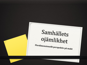 Samhällets ojämlikhet