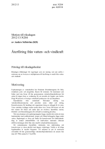 Motivering - Riksdagens öppna data