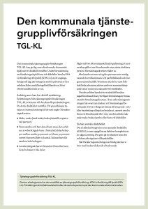 Den kommunala tjänstegrupplivförsäkringen
