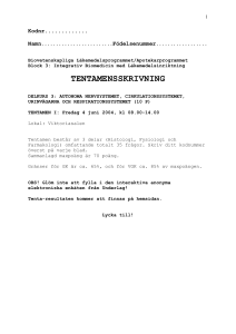 Tenta-resultaten kommer att finnas på hemsidan.